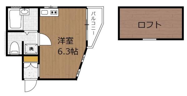 ハッピーゲート2の間取り画像
