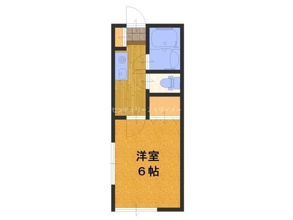 サンモール西小岩の間取り画像