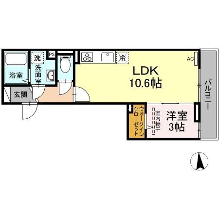 エクセリア西小岩の間取り画像