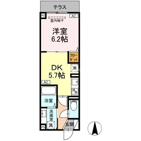ルリアン北小岩３の間取り画像