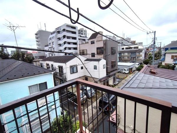 コーポ川野の現地からの眺望画像