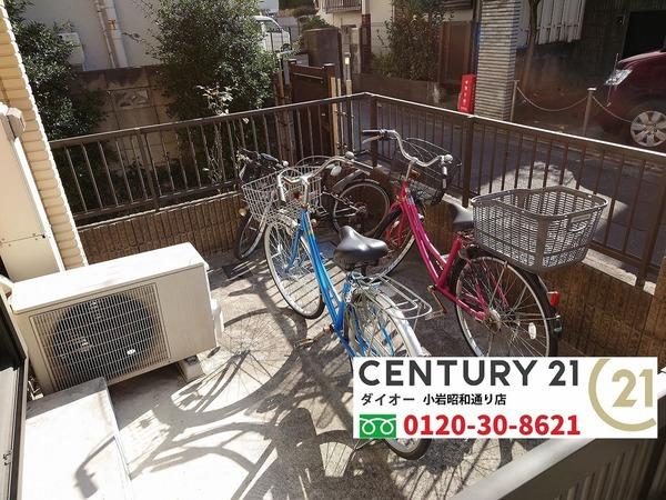 江戸川区西小岩1丁目賃貸併用住宅の庭画像