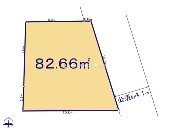 松本２丁目土地の間取り画像