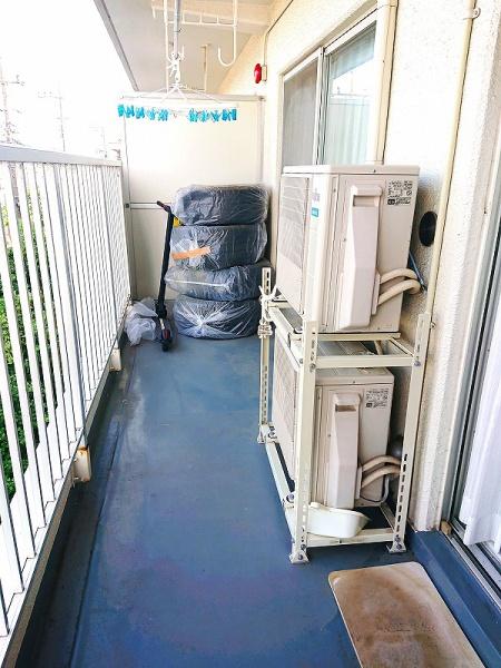 南小岩ハイデンスのバルコニー画像