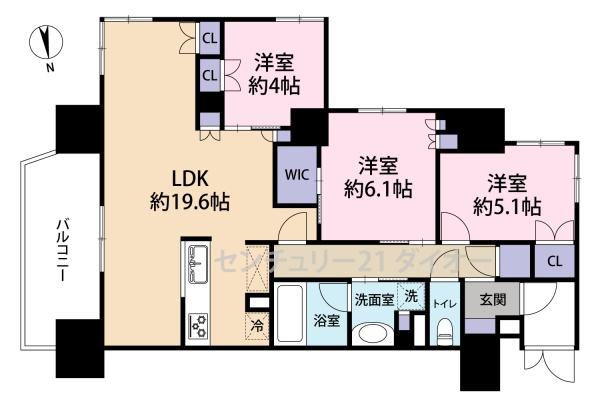 エクセレントシティ小岩の間取り画像