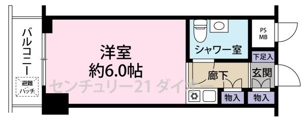ライオンズマンション西小岩第３の間取り画像