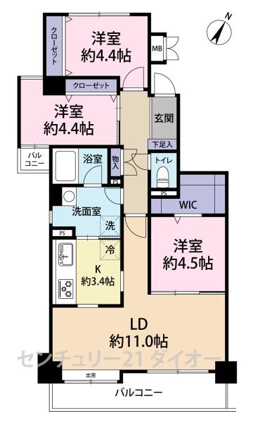 藤和シティコープ小岩の間取り画像