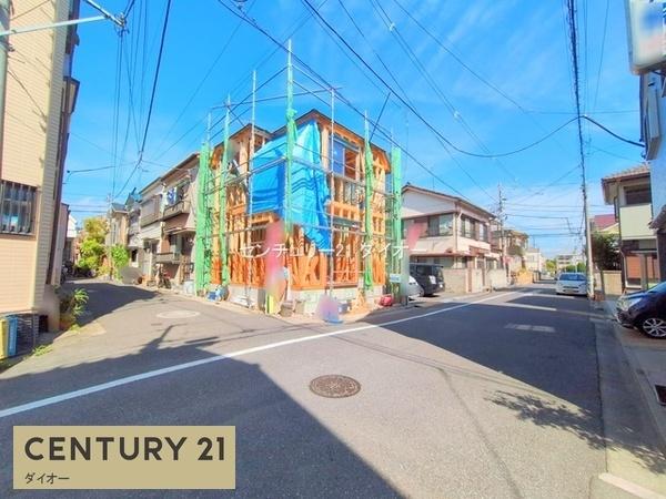 東小岩１丁目新築の前面道路含む現地写真画像