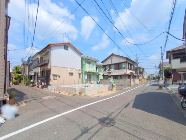 東小岩１丁目新築の前面道路含む現地写真画像