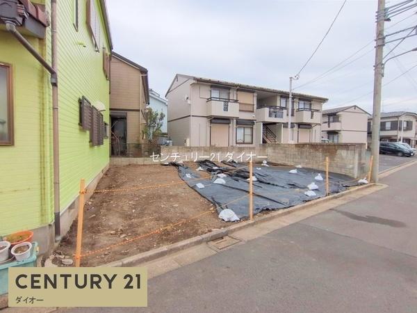 江戸川区松本２丁目土地1区画の現地土地写真画像