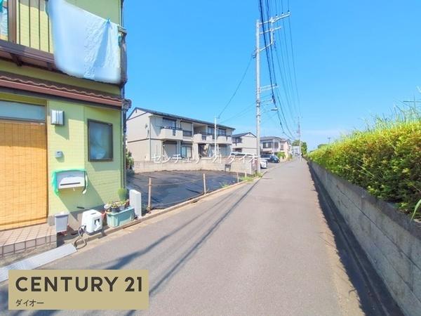 江戸川区松本２丁目土地1区画の前面道路含む現地写真画像