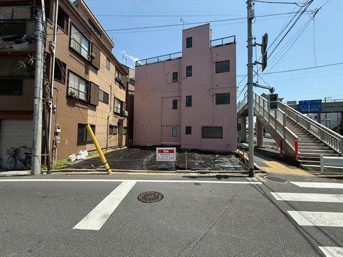 江戸川区北小岩３丁目の土地の前面道路含む現地写真画像