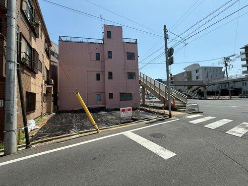 江戸川区北小岩３丁目の土地の前面道路含む現地写真画像
