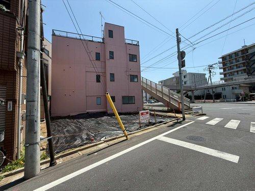江戸川区北小岩３丁目の土地の前面道路含む現地写真画像