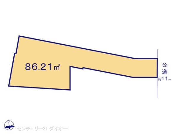 江戸川区平井７丁目の土地の間取り画像
