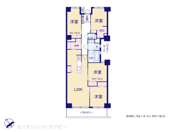 バームハイツ西葛西の間取り画像