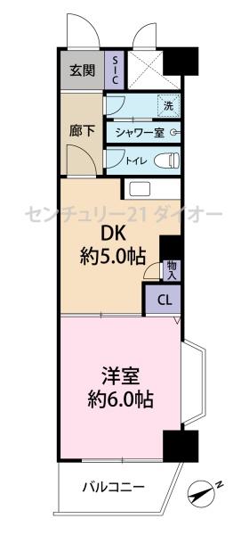 ライオンズマンション小岩第５の間取り画像