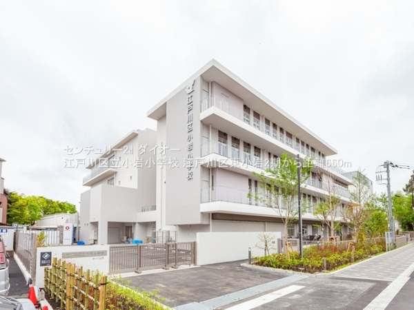 江戸川区東小岩６丁目の新築一戸建の小学校画像