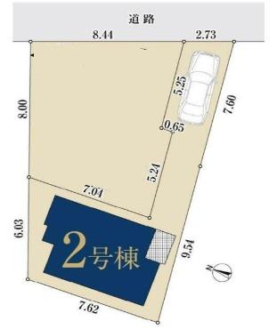 南小岩２丁目土地の間取り画像