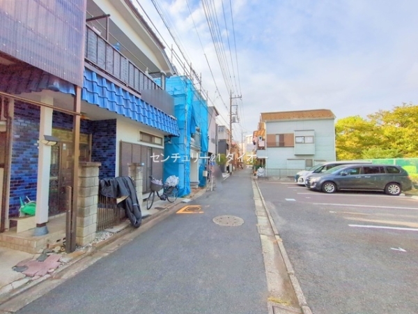 江戸川区船堀2丁目の新築一戸建の前面道路含む現地写真画像