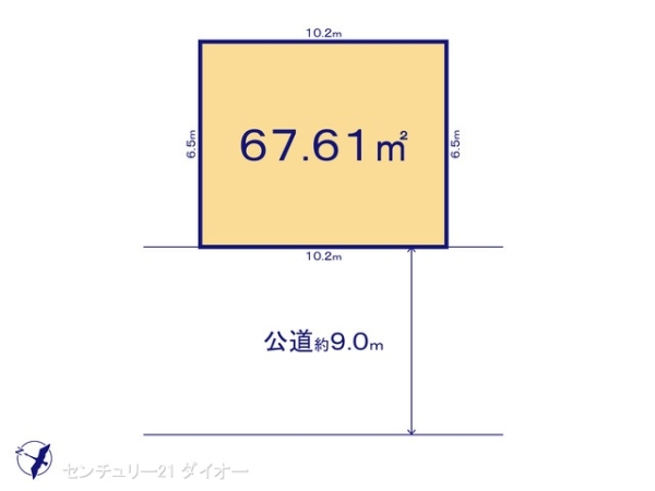 葛飾区金町2丁目土地の間取り画像