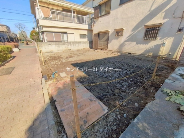 葛飾区金町2丁目土地の現地土地写真画像