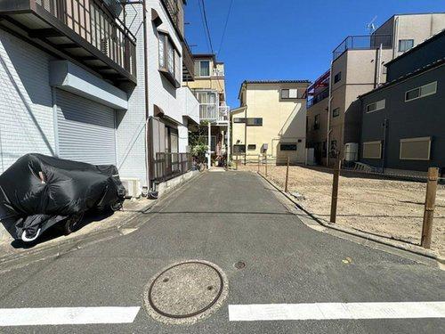 篠崎町１丁目土地の前面道路含む現地写真画像