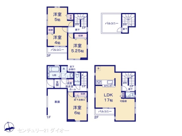 南小岩８丁目駅５分新築の間取り画像