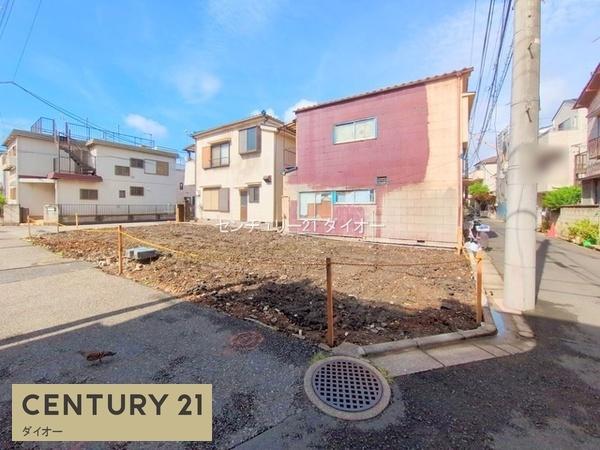 西新小岩５丁目建築条件なし土地の現地土地写真画像