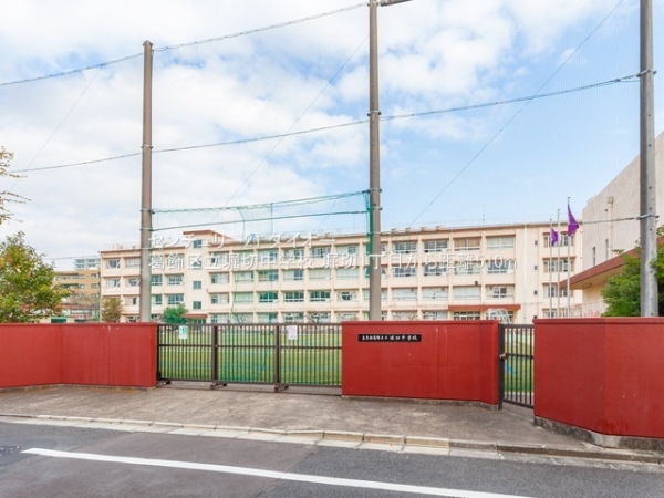 葛飾区堀切1丁目建築条件なし土地の中学校画像