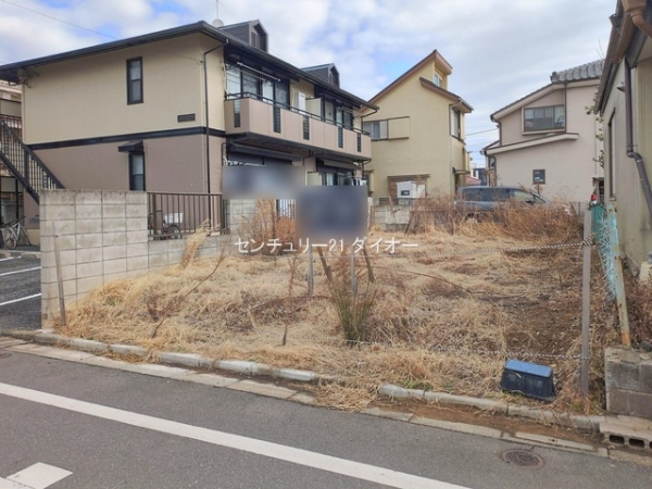 葛飾区西水元2丁目土地建築条件無しの現地土地写真画像