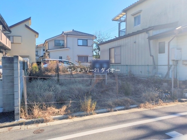 葛飾区西水元2丁目土地建築条件無しの現地土地写真画像