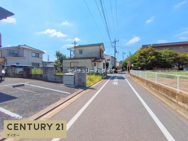 葛飾区西水元2丁目土地建築条件無しの前面道路含む現地写真画像