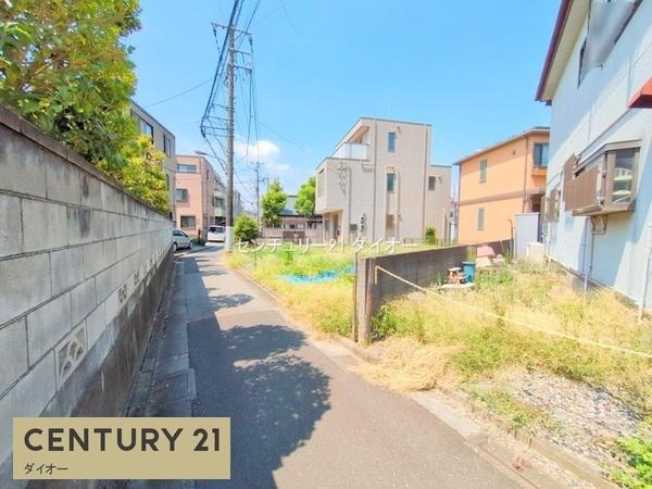 江戸川区大杉１丁目建築条件なしの前面道路含む現地写真画像