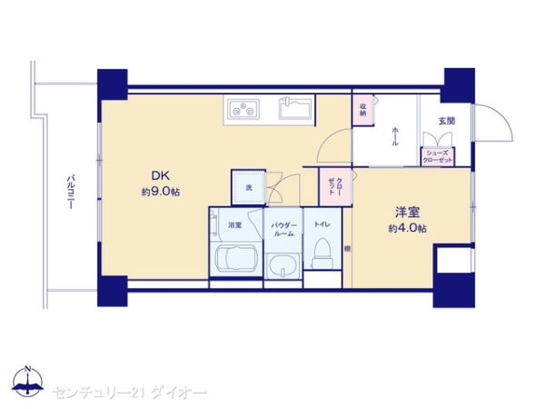 ライオンズマンション青戸フルリノの間取り画像