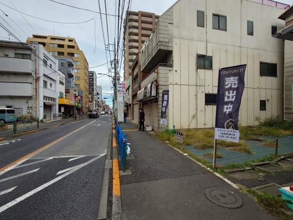 北小岩2丁目戸建の前面道路含む現地写真画像