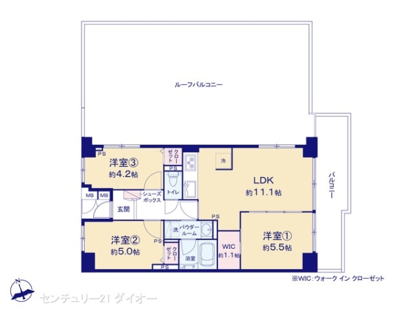 ガーデンプラザ柴又壱番館フルリノの間取り画像
