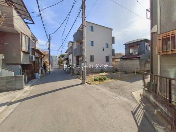 江戸川区平井6丁目の土地の前面道路含む現地写真画像