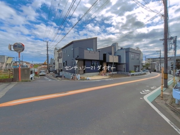 江戸川区東葛西1丁目の新築一戸建の前面道路含む現地写真画像