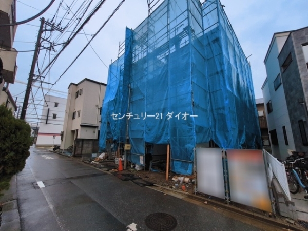 江戸川区西小松川町の新築一戸建の前面道路含む現地写真画像