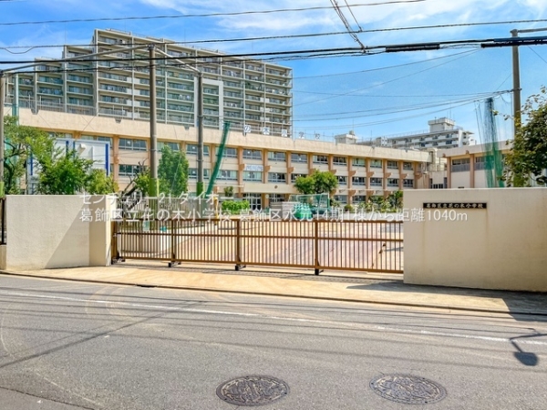 葛飾区水元3丁目の新築一戸建の小学校画像