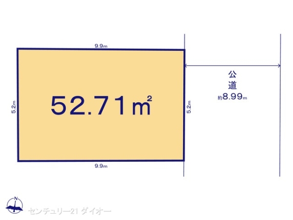 葛飾区東立石1丁目の土地の間取り画像
