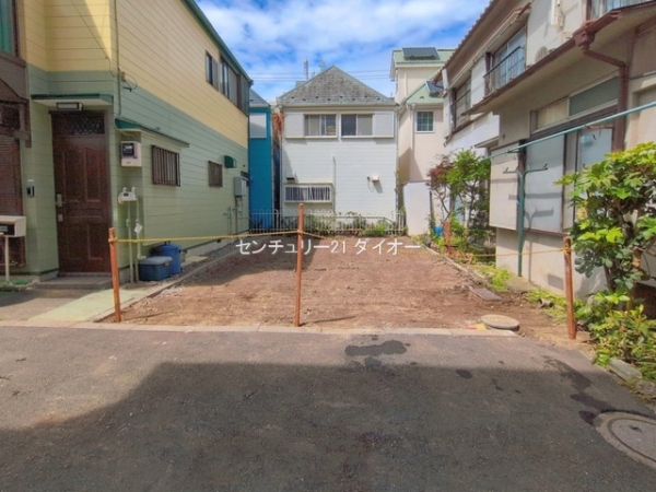 葛飾区金町2丁目の土地の前面道路含む現地写真画像