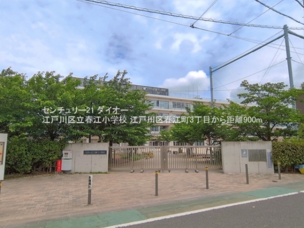 江戸川区春江町3丁目の新築一戸建の小学校画像