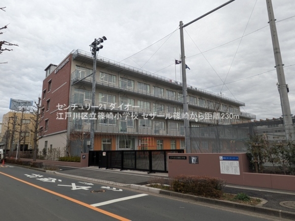 セザール篠崎駅前の小学校画像