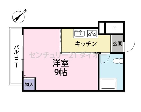 メゾンデューク菖蒲園の間取り画像
