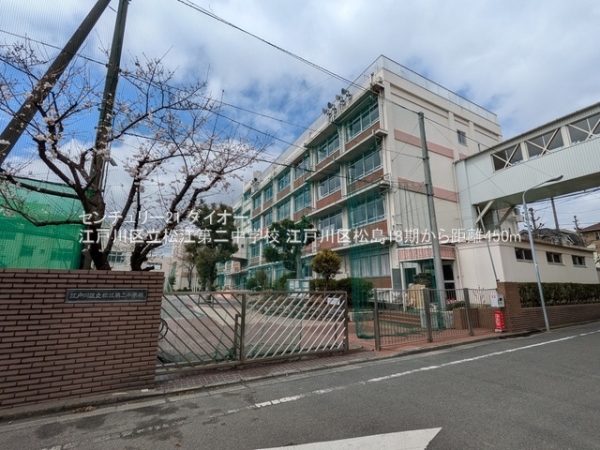 江戸川区松島１丁目の土地の中学校画像