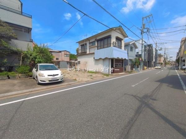 葛飾区立石3丁目の前面道路含む現地写真画像