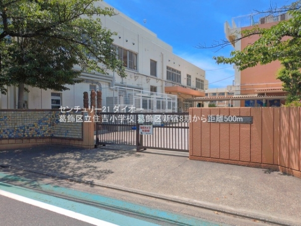 葛飾区新宿３丁目の土地の小学校画像