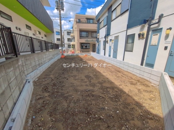 江戸川区南小岩5丁目1号地の現地土地写真画像
